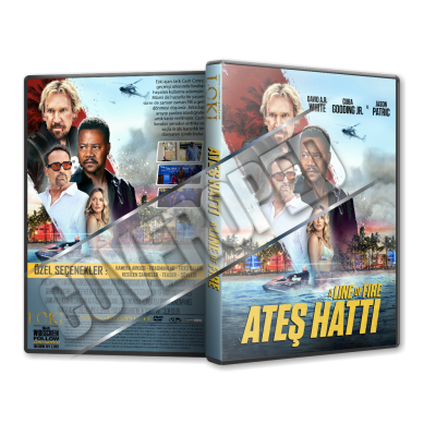 Ateş Hattı - A Line of Fire - 2025 Türkçe Dvd Cover Tasarımı